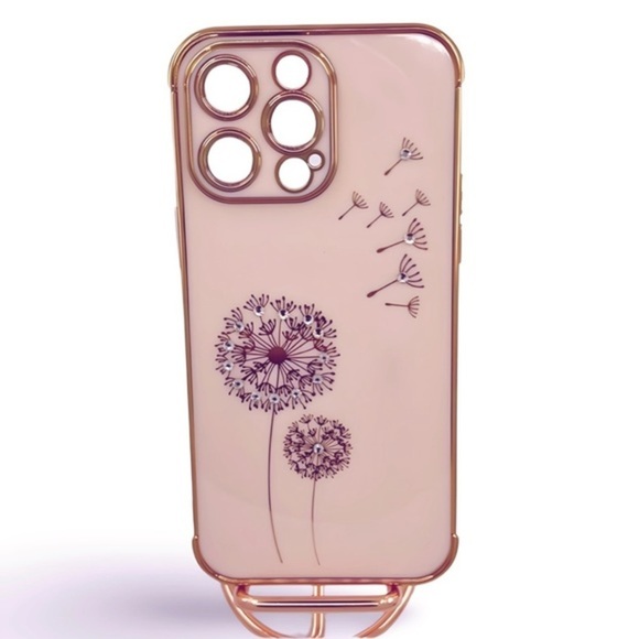 Dazzling Dandelion: A Glamorous Phone Case for‎ iPhone 14 Pro Max - Picture 2 of 5